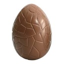 Pasqua: ous de xocolata (Negra, 3 cm)