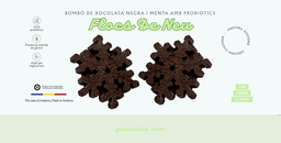 [C10794] Flocs de neu de xocolata negre i menta (6 unitats)